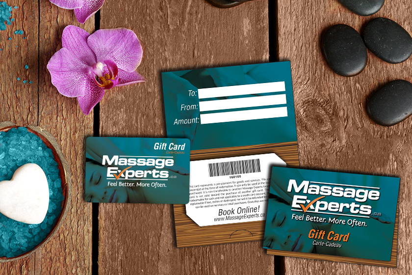 Massage Marketing Massage Gift Card, Business Cards & more!